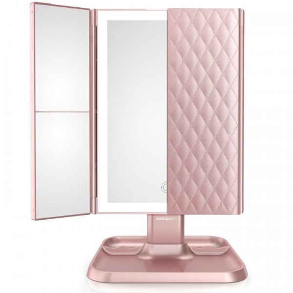 AirExpect Makeup Mirror Vanity Mirror with 1 x 2 X...